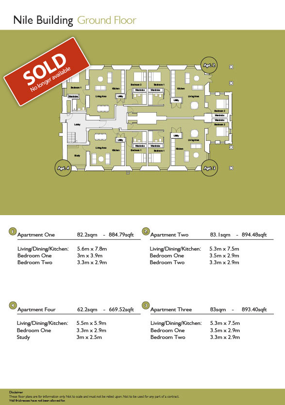 The Millfields The Nile Luxury Apartments for sale in Plymouth