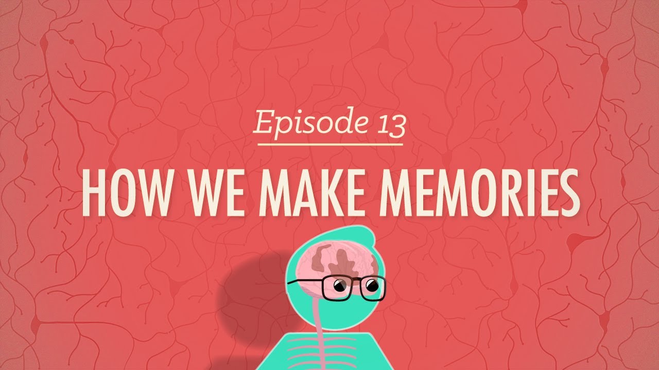 Crash Course Psychology 13 How We Make Memories The Mind Voyager