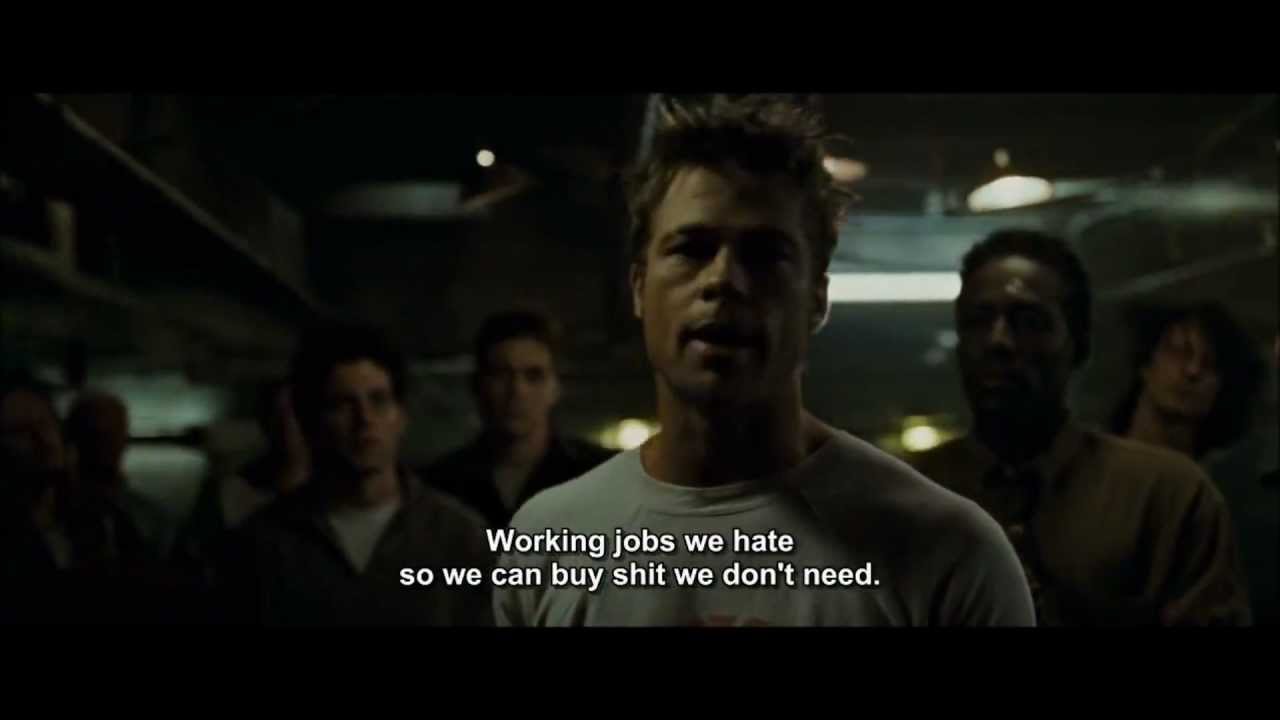 "We've been all raised by television to believe that one day