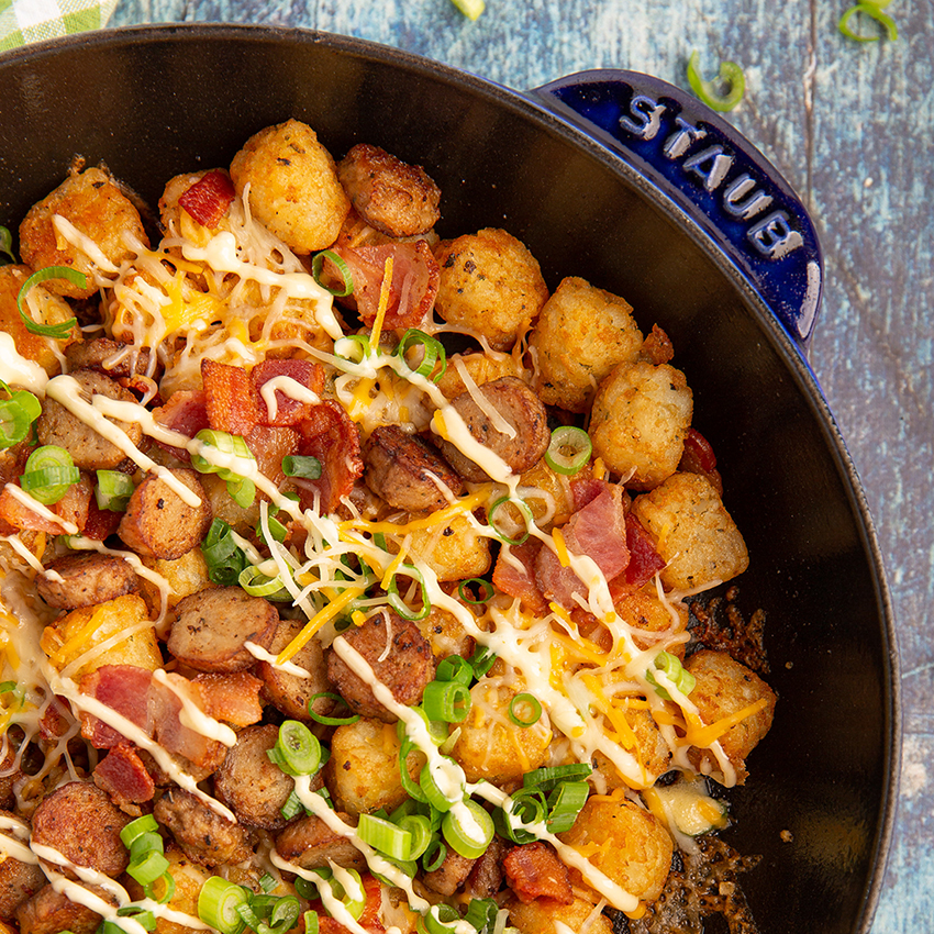 hooters loaded tater tots recipe Mikaela Ha