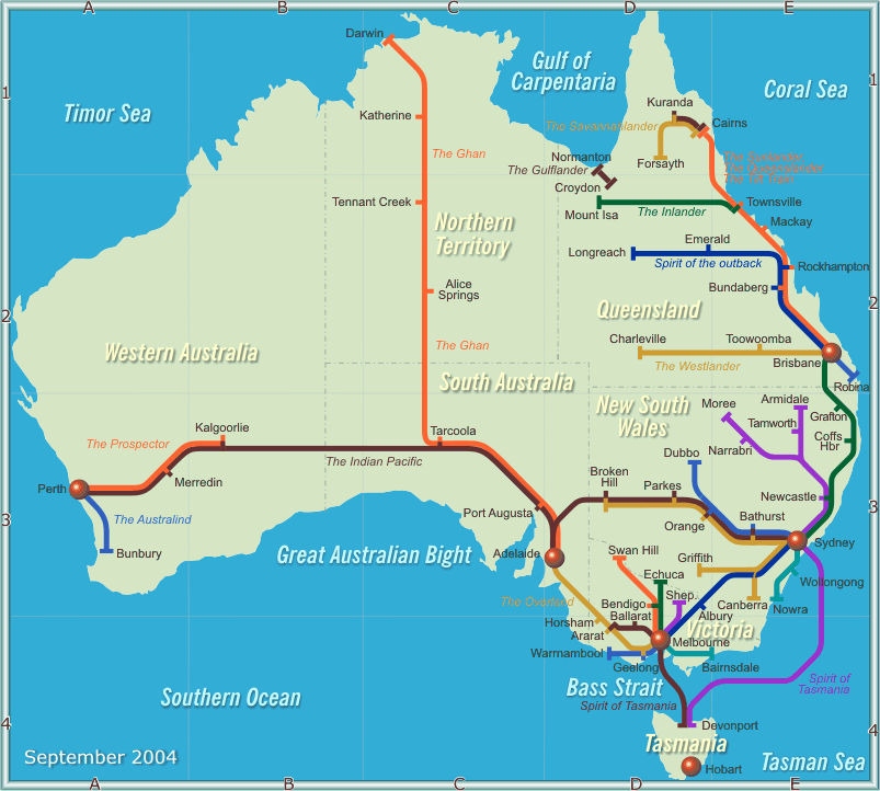 Riding the Ghan The Missing Year