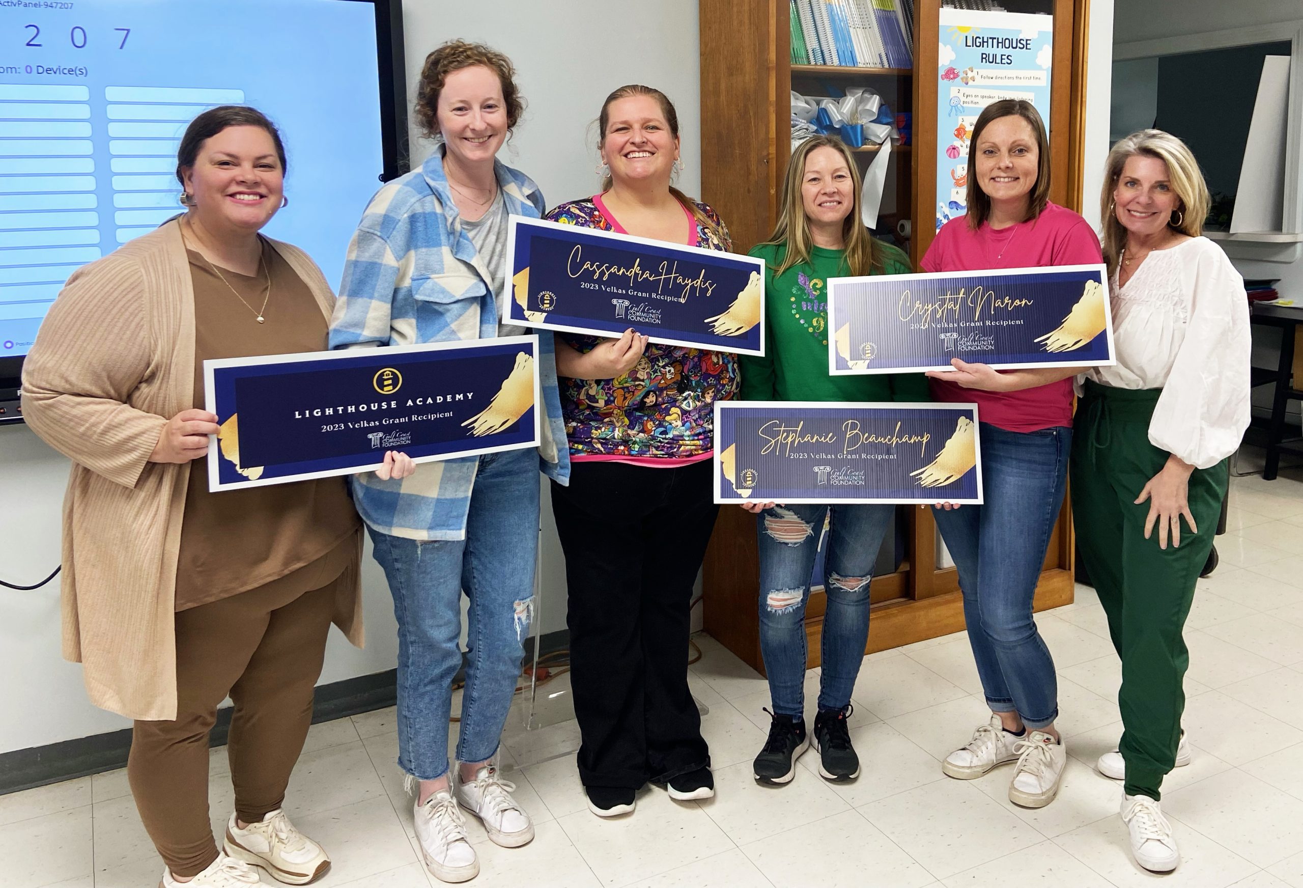 Seven South Mississippi educators receive dyslexia therapy training through Velkas Grant from