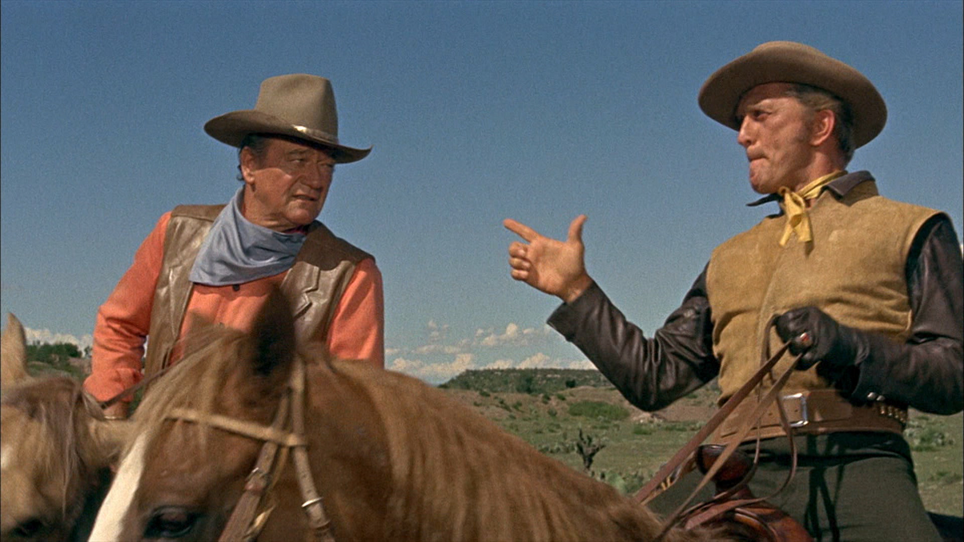 Why John Wayne & Kirk Douglas Feuded On Set(010)