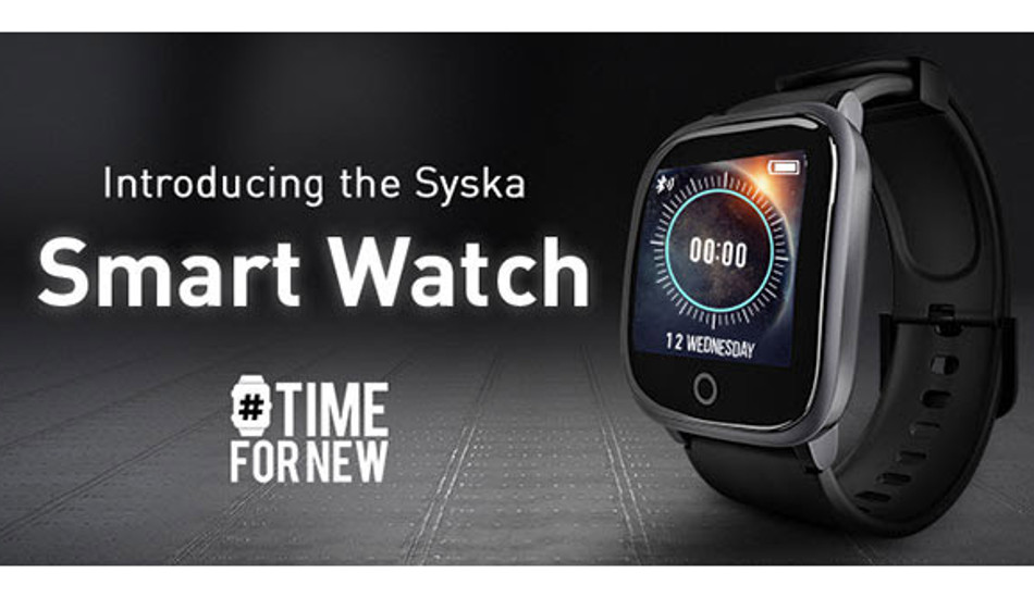 Syska launches SW100 Smartwatch in India