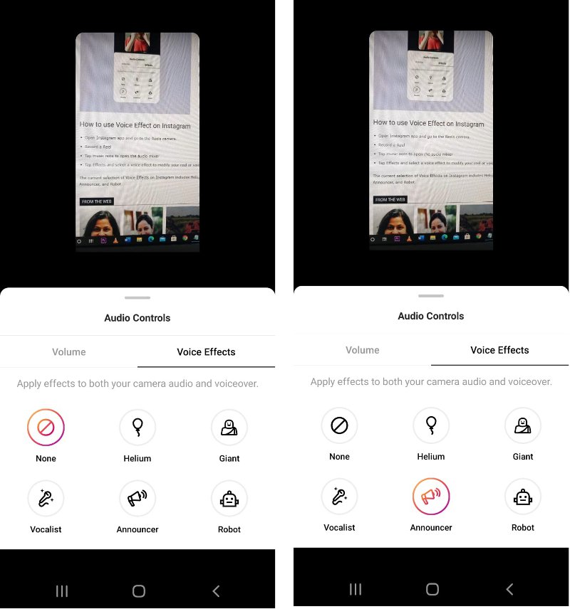 How to Adds Text to Speech and Voice Effect Options in Instagram Reels