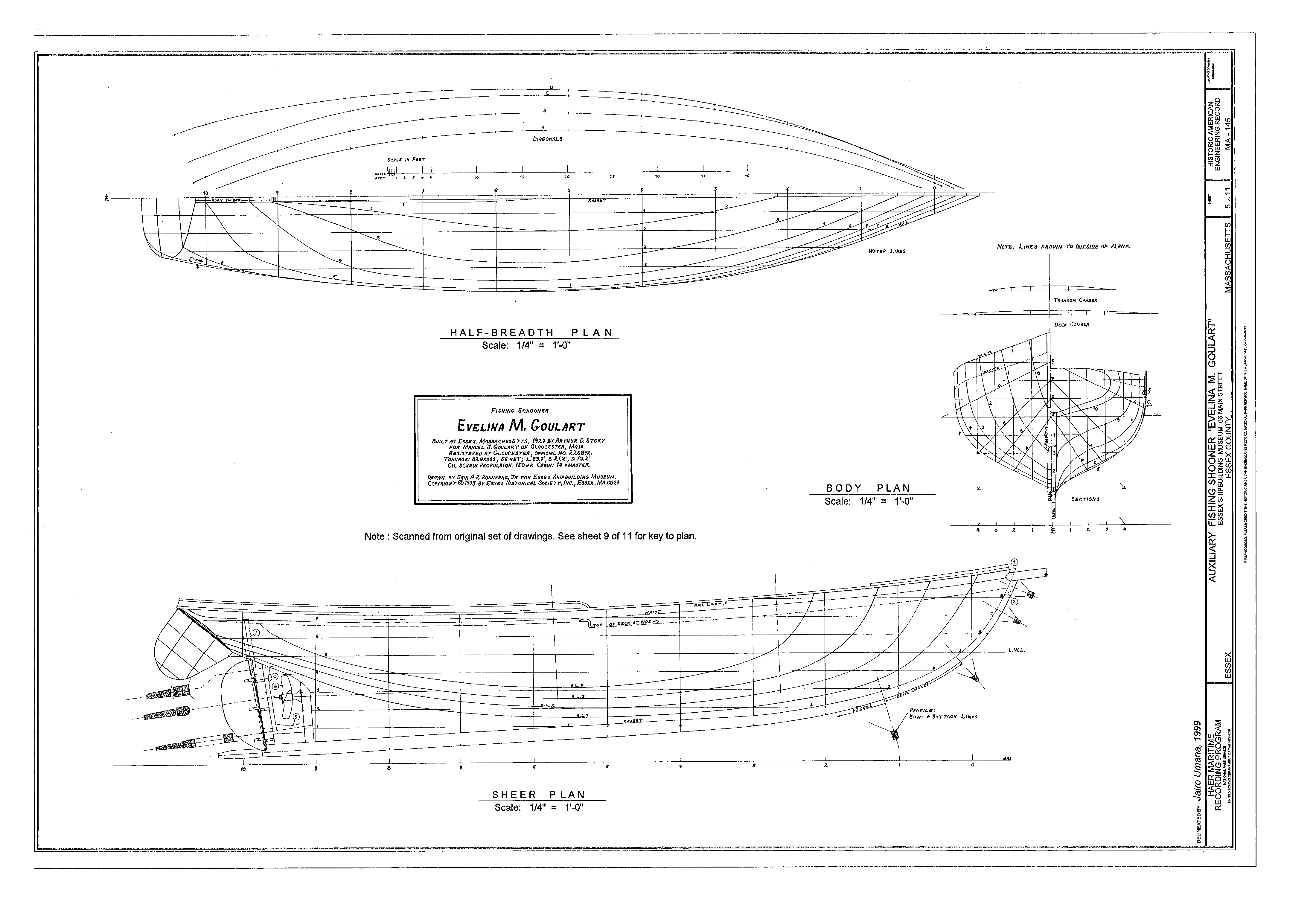 How to Read a Ship Plan The Model Shipwright