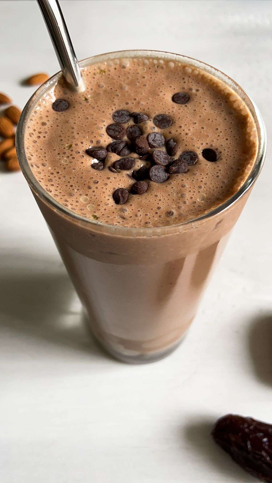 Decadent Fudgy Chocolate Protein Smoothie Recipe The Modern Nonna