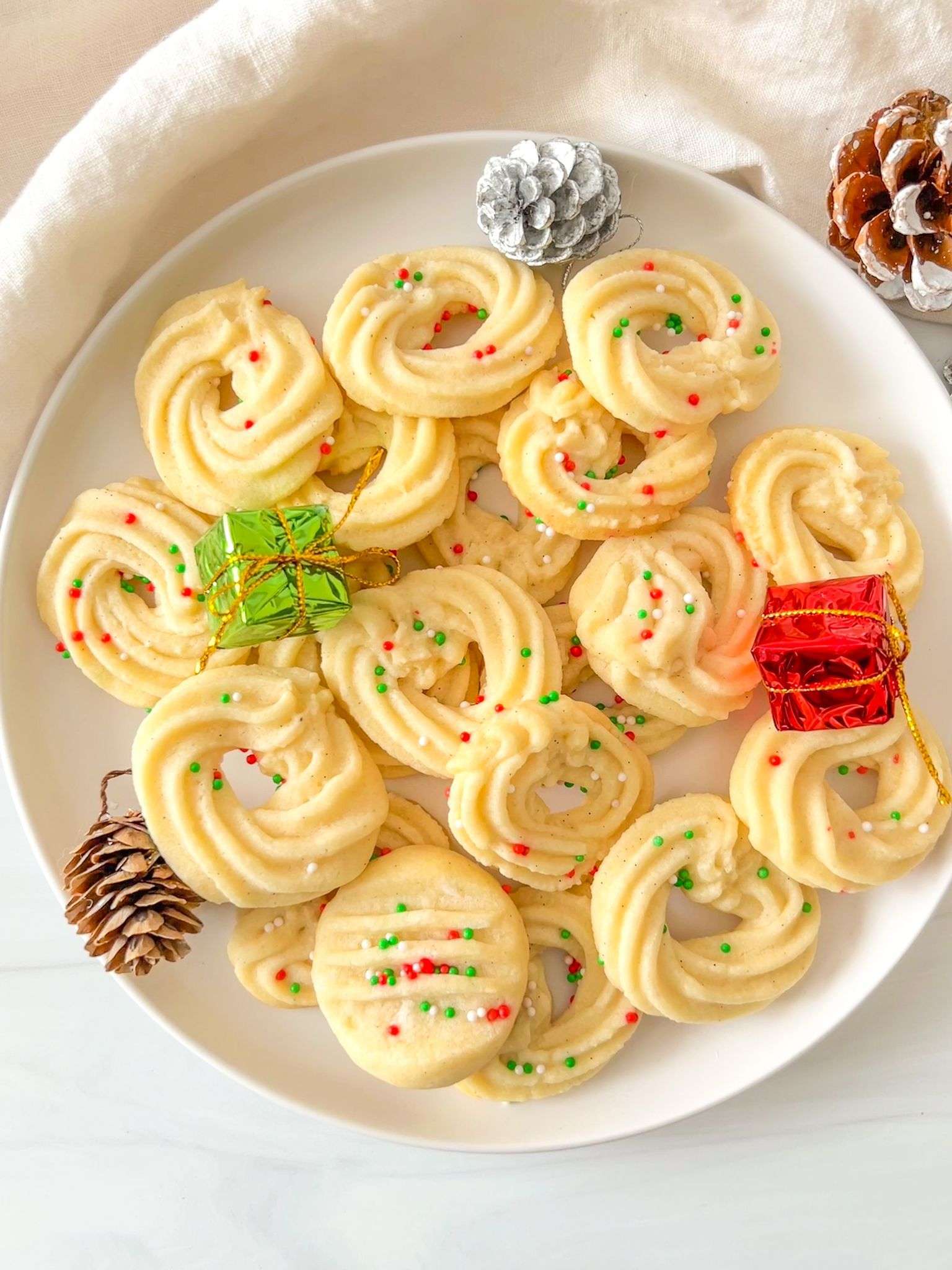 Shortbread Butter Cookies The Modern Nonna