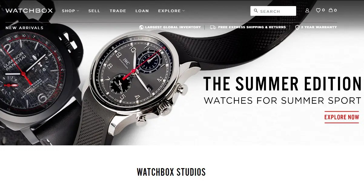 Luxury Watch Online Store