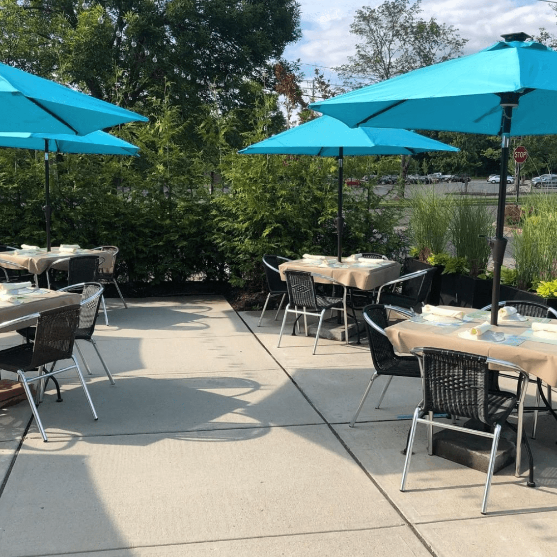 Outdoor Dining in the Rain in Montclair + Beyond Montclair Girl