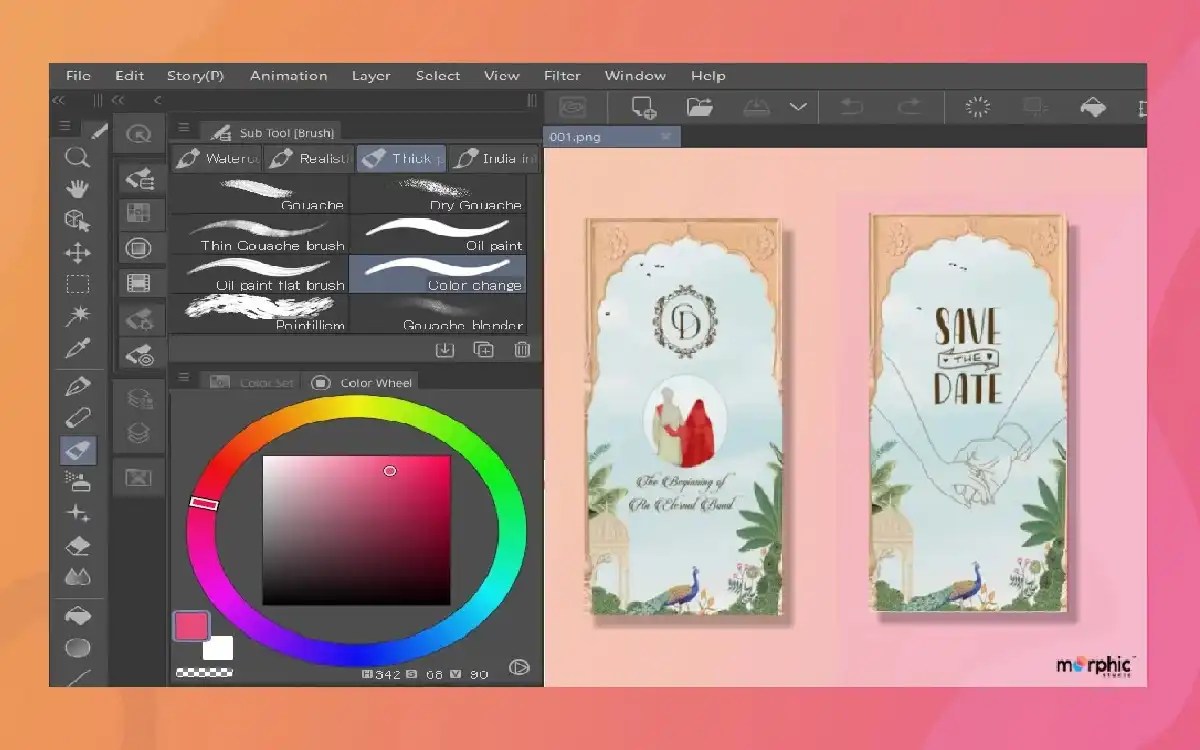 How To Create A Digitized Painting With FireAlpaca Software