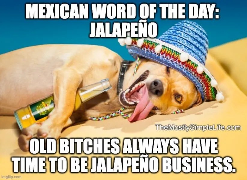 40 Funniest 'Mexican Word of The Day' Memes The (mostly) Simple Life