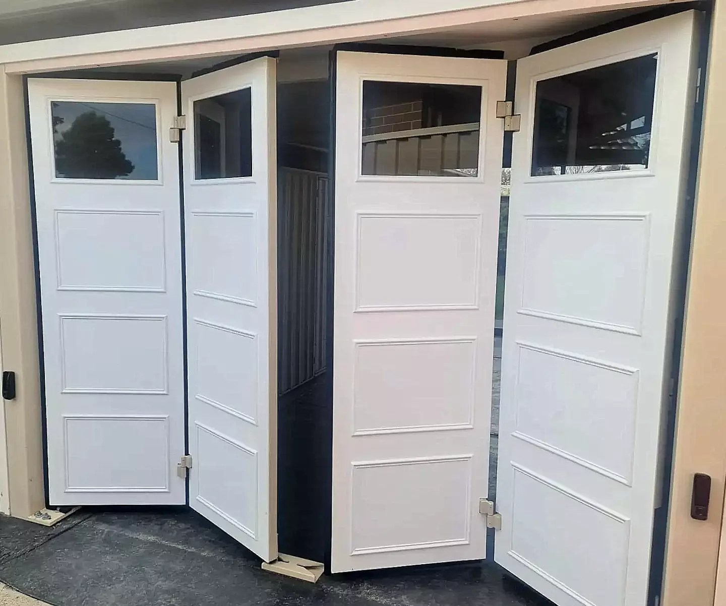 Residential BiFold Garage Doors Melbourne BiFold Gates Security