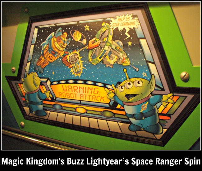 Buzz Lightyear's Space Ranger Spin Tomorrowland Magic Kingdom