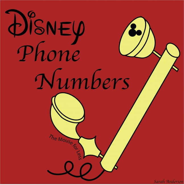 Walt Disney World Phone Numbers and other Orlando numbers