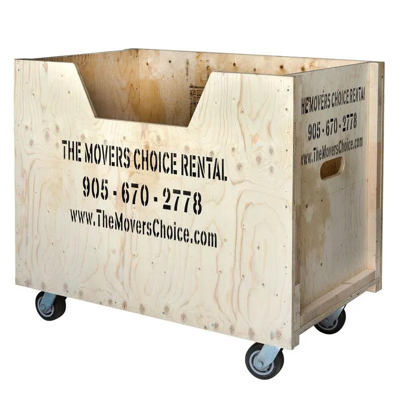 Open Bin 4.50/Day The Mover's Choice