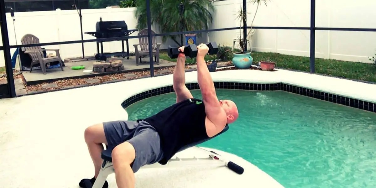 Intense Chest Workout at Home with Light Dumbbells The