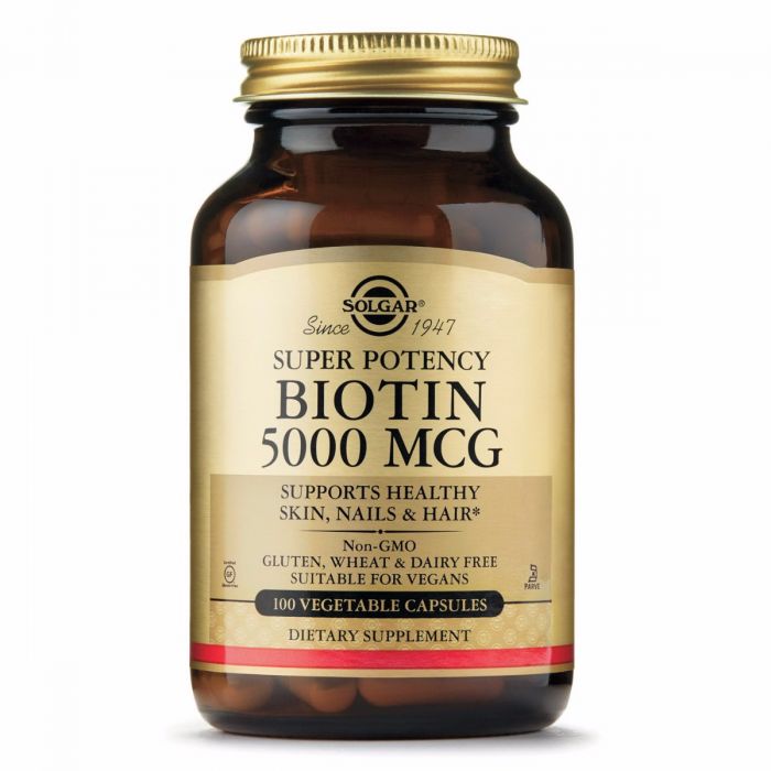 Solgar Biotin 5000 mcg - The Mustard Seed