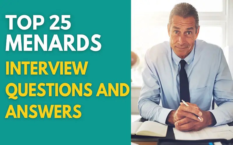 Best menards manager trainee interview questions