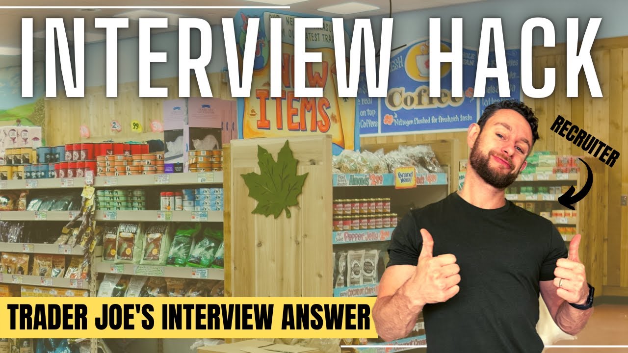 Best trader joe job interview questions