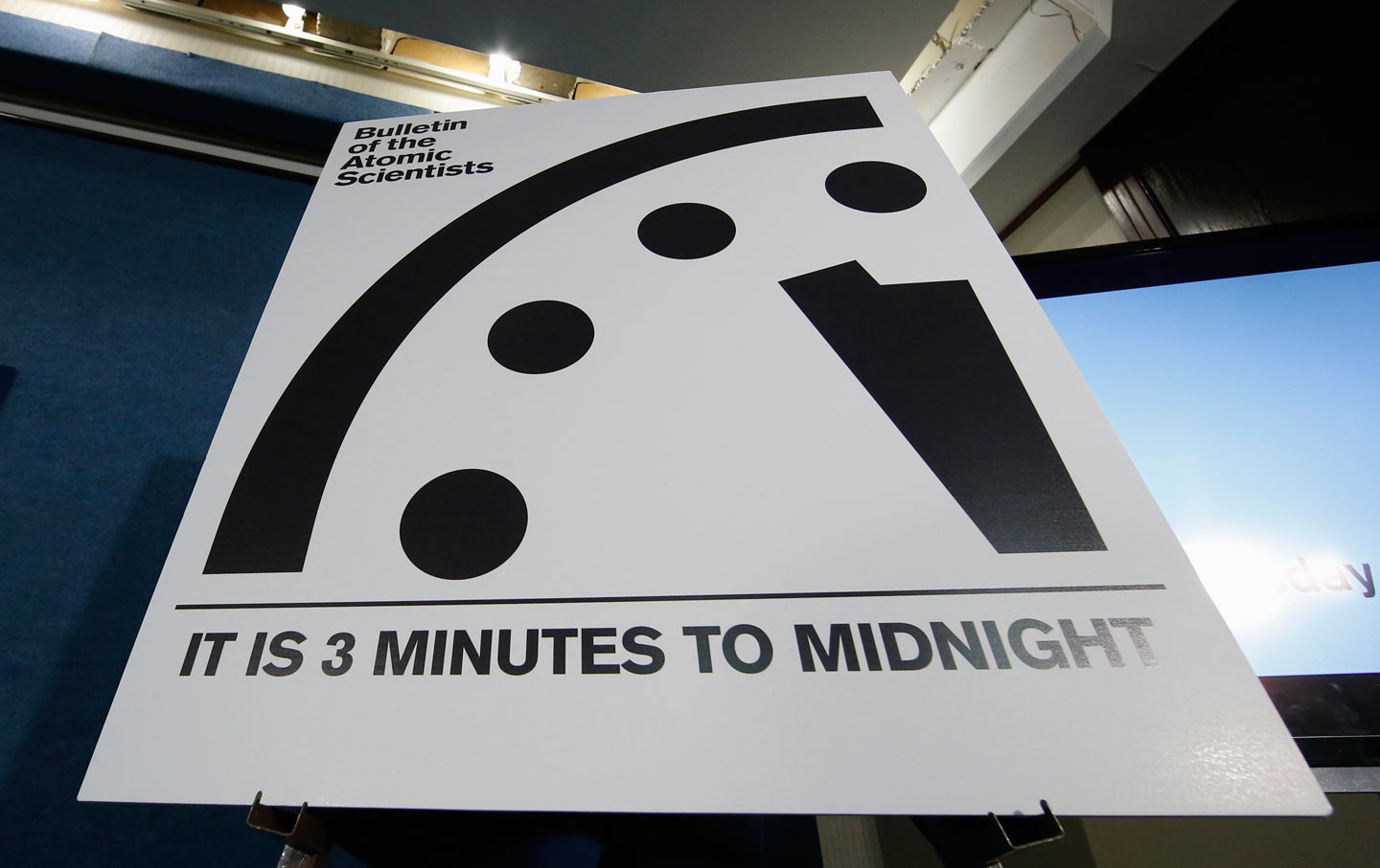 The Doomsday Clock Remains at Three Minutes to Midnight The Nation