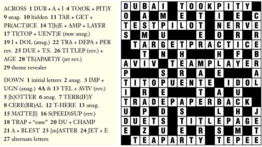 Puzzle No. 3527 The Nation
