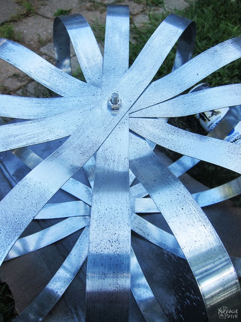 Pottery Barn Knockoff Metal Pumpkins DIY Fall Decor The Navage Patch