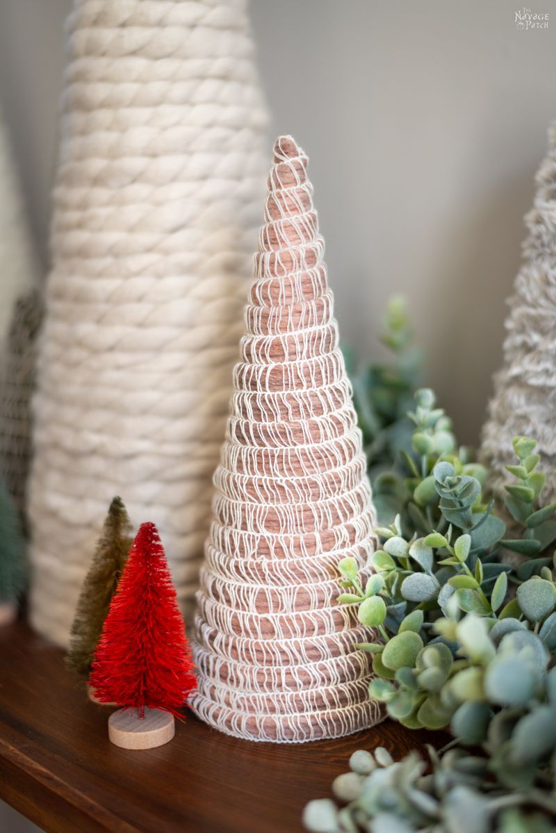 DIY Mambo Yarn Trees An Easy & Beautiful Craft! The Navage Patch