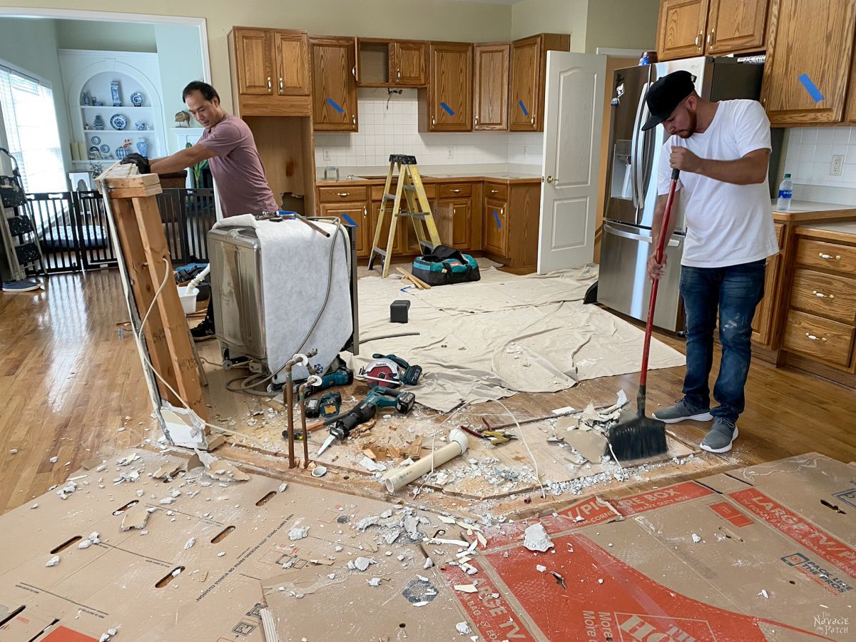 Kitchen Demolition The Navage Patch