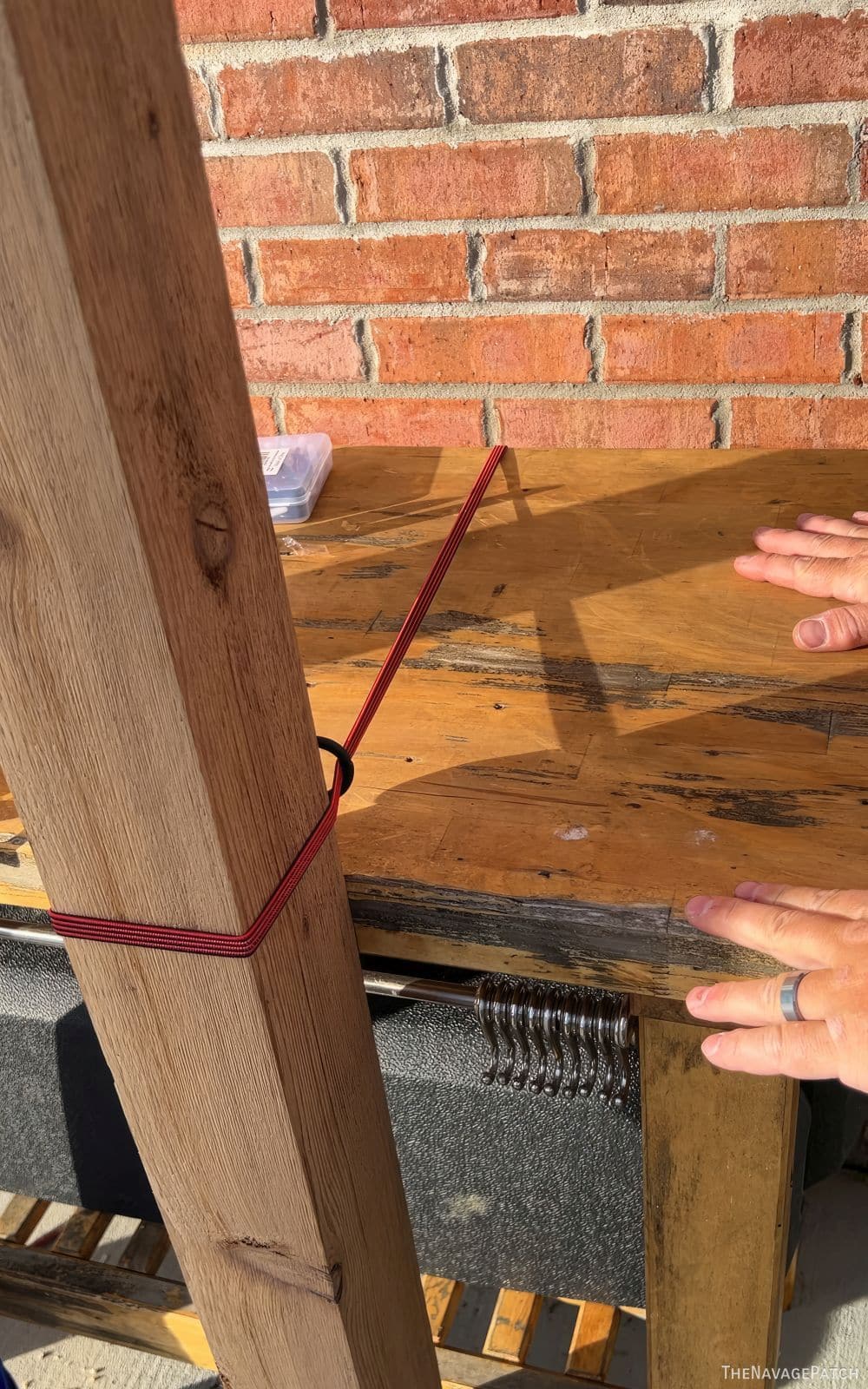 How to Make Easy & Durable String Lights Posts