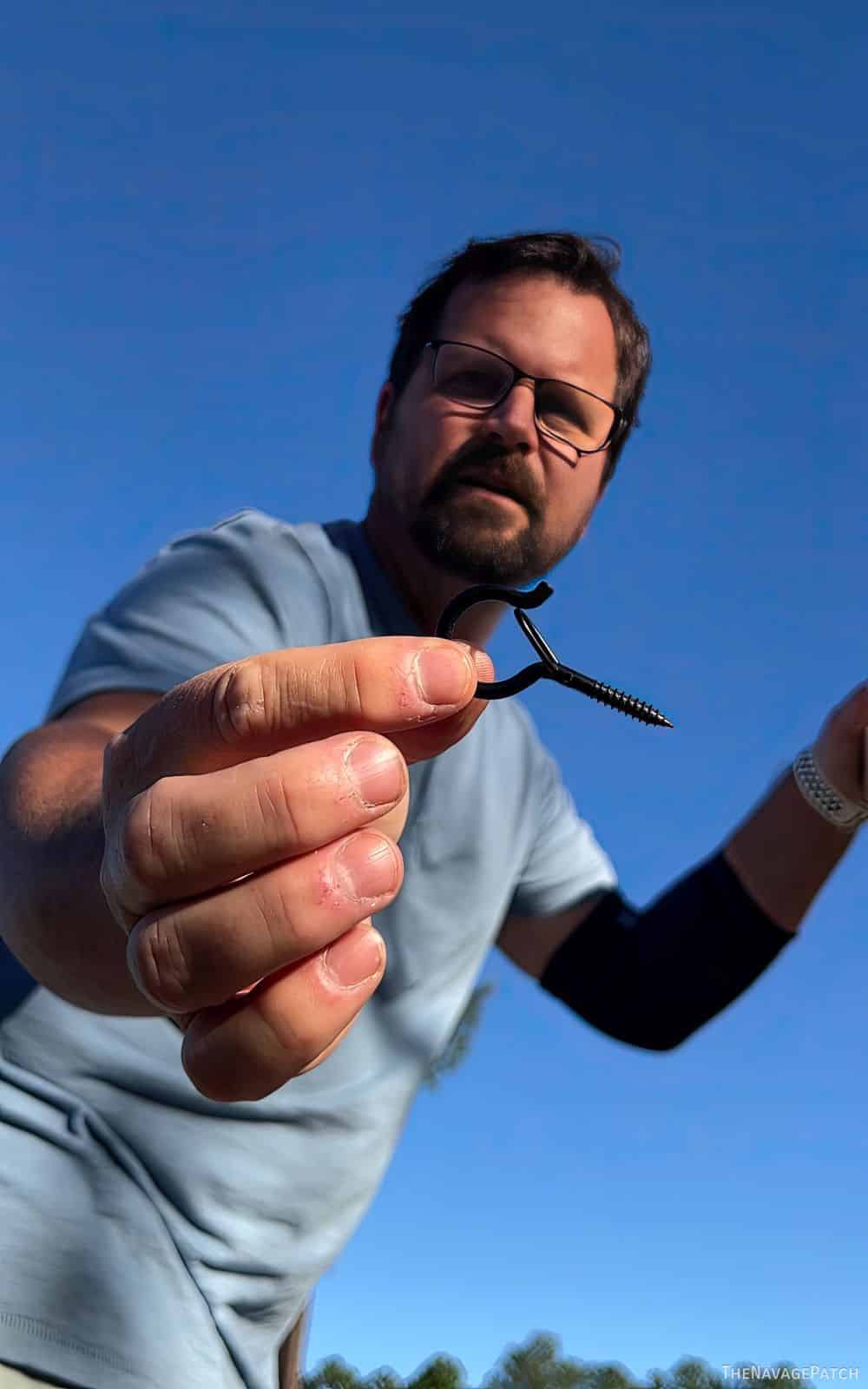 How to Make Easy & Durable String Lights Posts