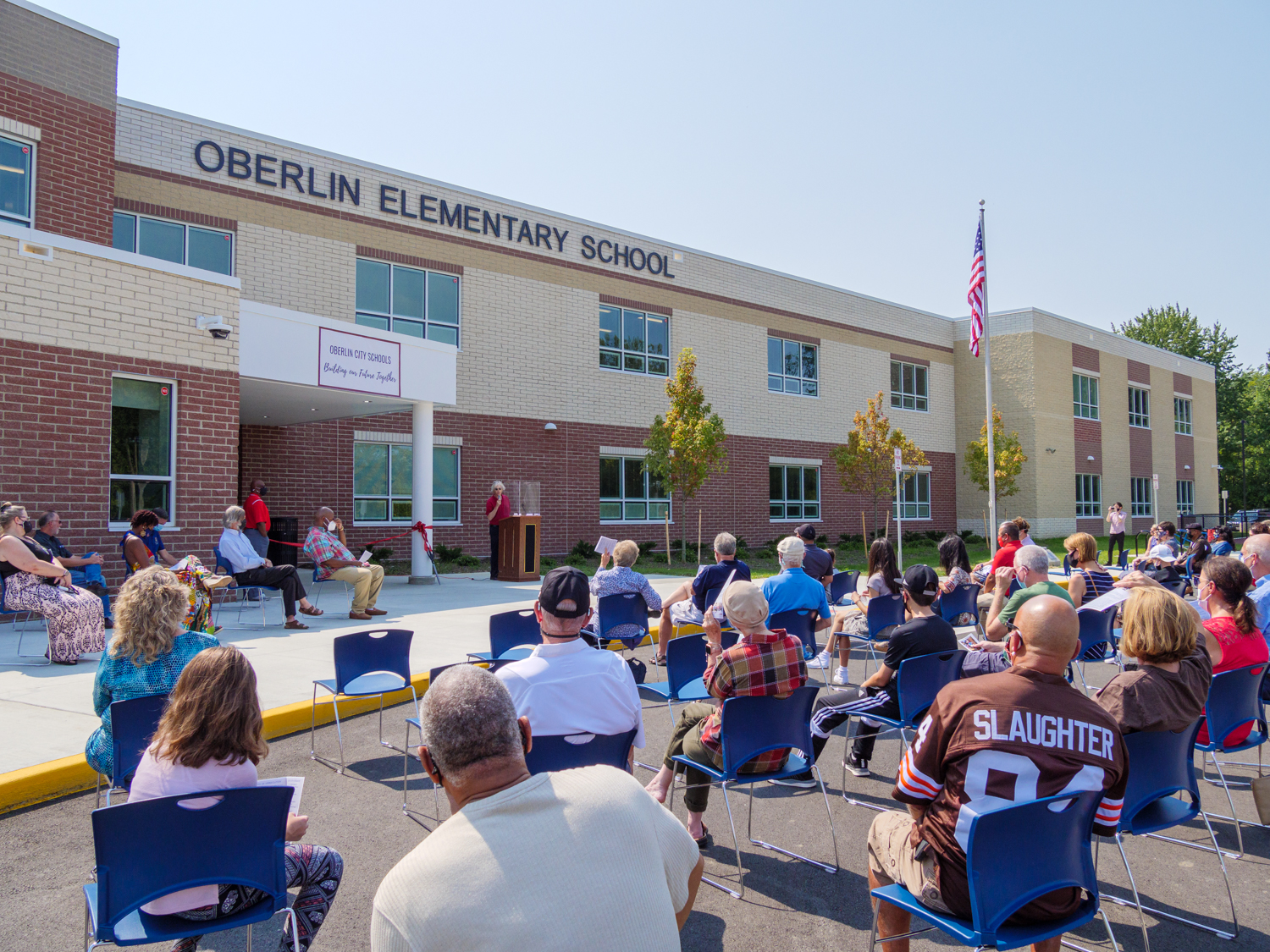 Oberlin City Schools Elementary School Ribbon Cutting TDA