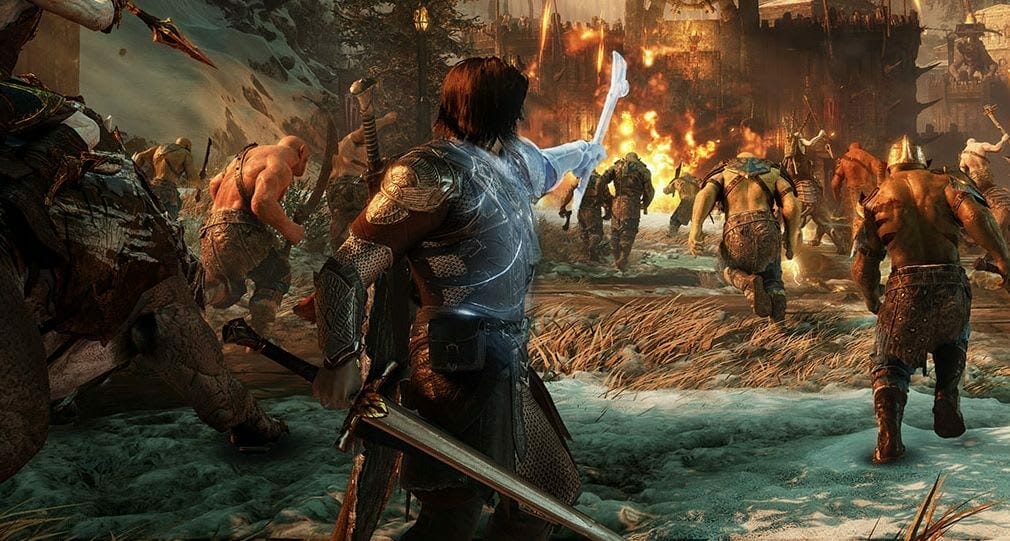 Shadow of War 4K + FPS Comparison Between Xbox One X & PS4