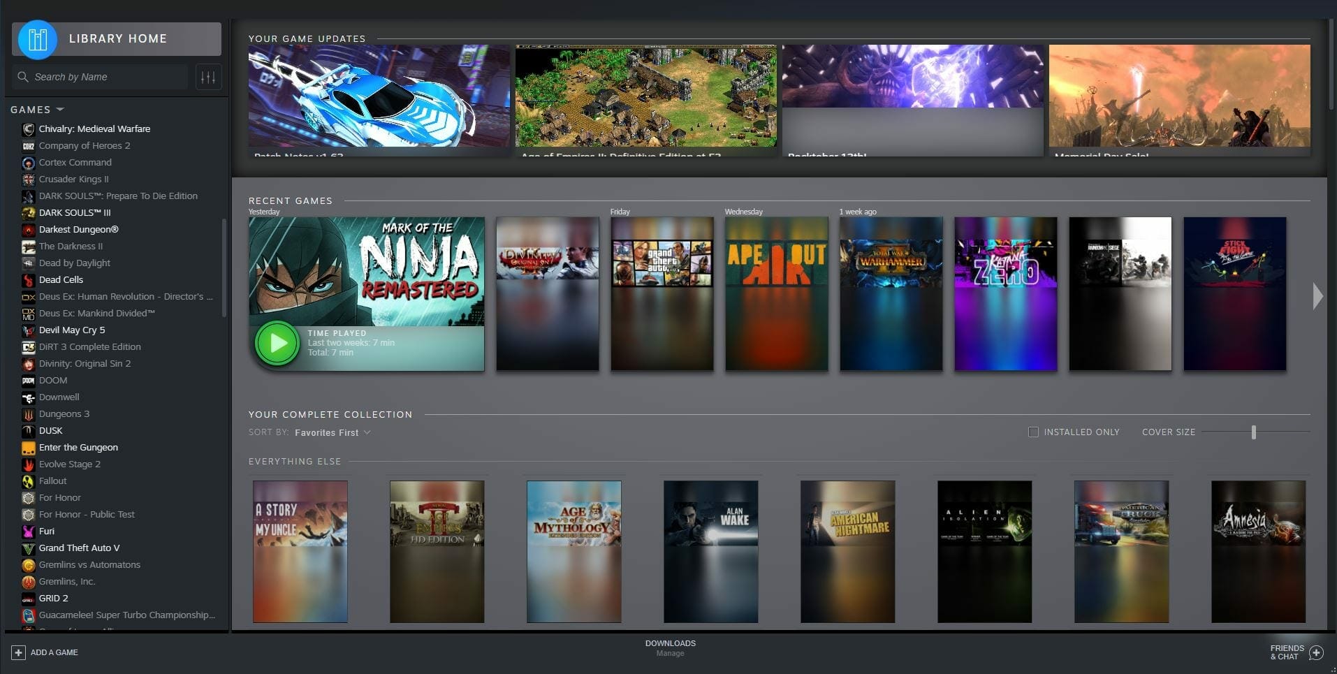 Download Steam Library New Design Leaked via CSGo [Setup Files +Install