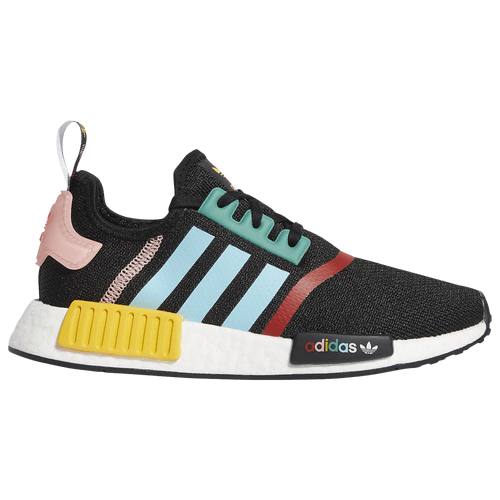 adidas Originals NMD R1 Girls' Grade School Running Shoes Black