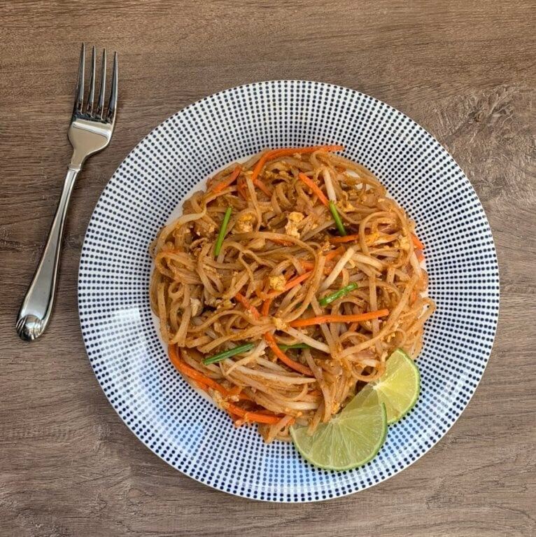 The Best GlutenFree Pad Thai Recipe The Nomadic Fitzpatricks