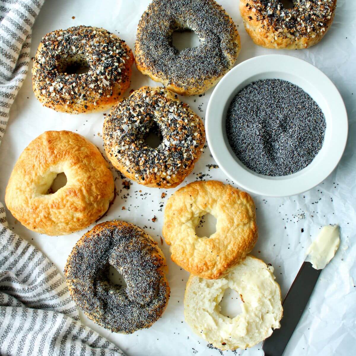 GlutenFree New York Bagels Recipe The Nomadic Fitzpatricks