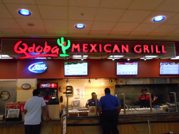 Qdoba Mexican Grill - vegan food in the Atlanta Airport