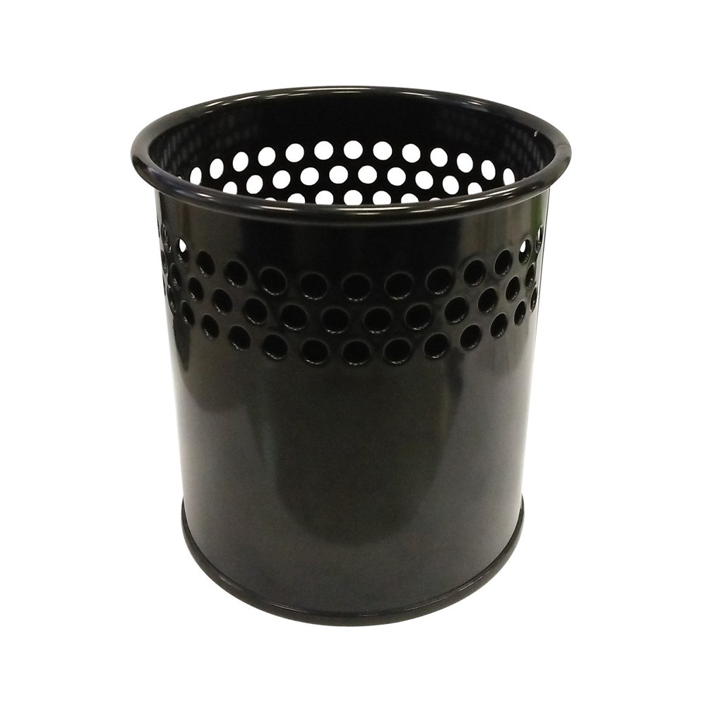 Twinco 2017 Metal Pen Holder Round, Black Theodist Theodist