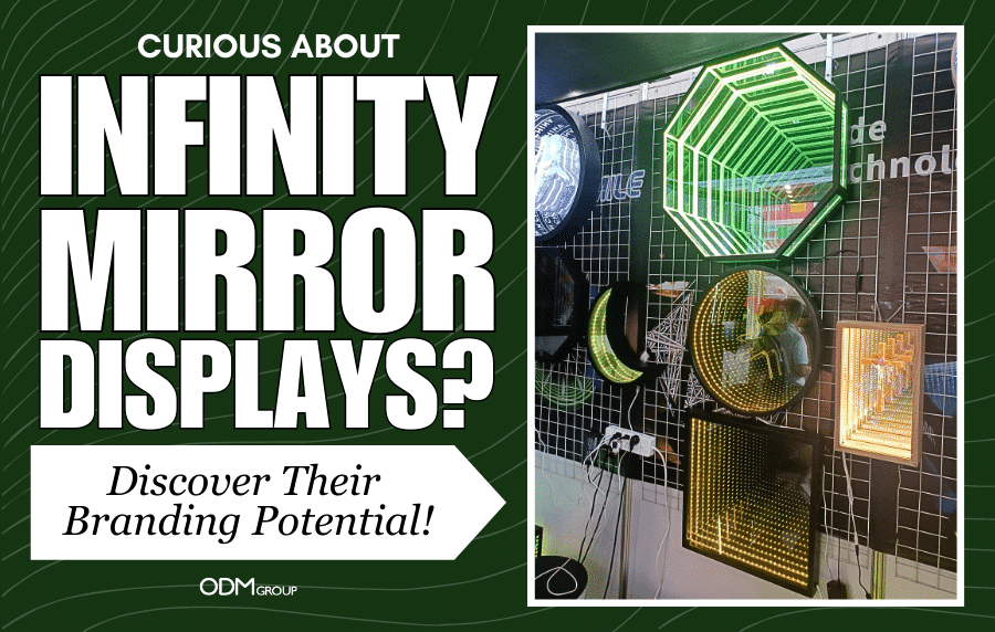 Create Unlimited Brand Exposure with Custom Infinity Mirror Display!