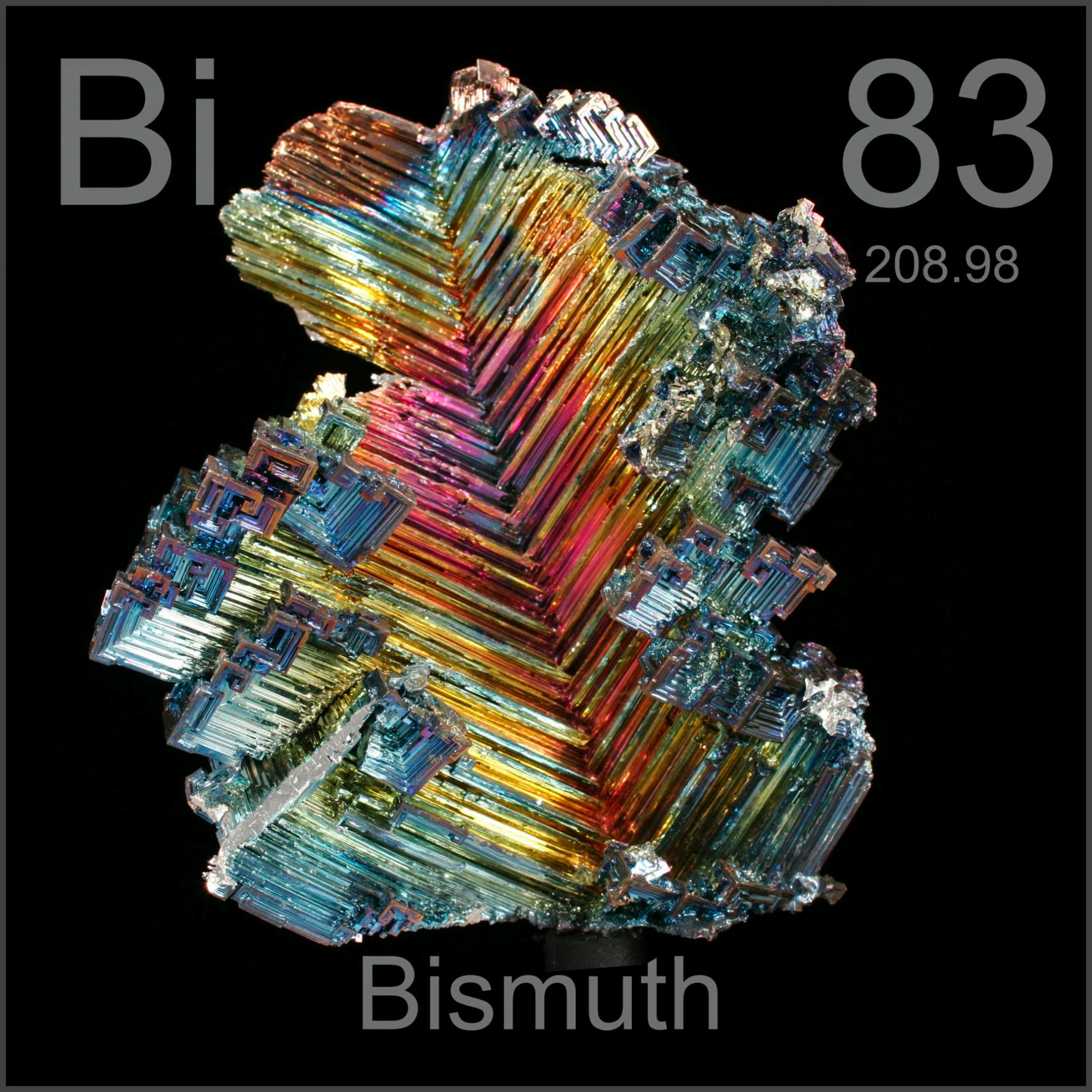 Sample of the element Bismuth in the Periodic Table