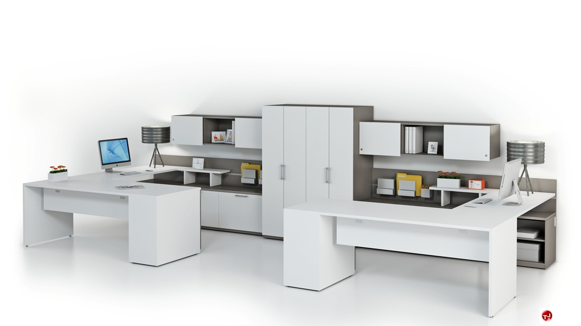 The Office Leader. Abco Keel 2 Person Teaming Bench Workstation