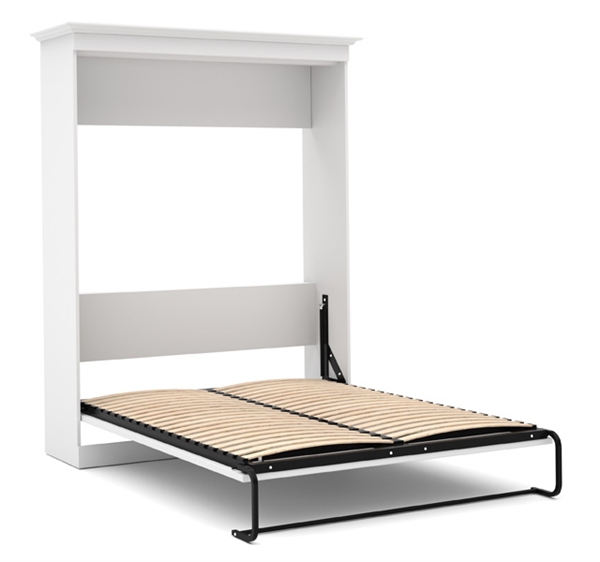The Office Leader. Versatile Contemporary White Queen Wall Bed