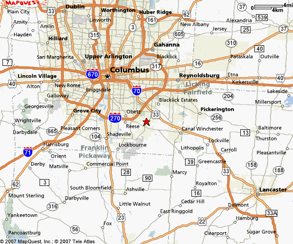 The Ohio Auction School Location