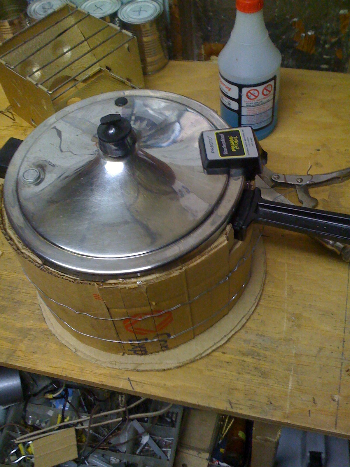 The Oil Drum Campfire Household Dry Food Cooking