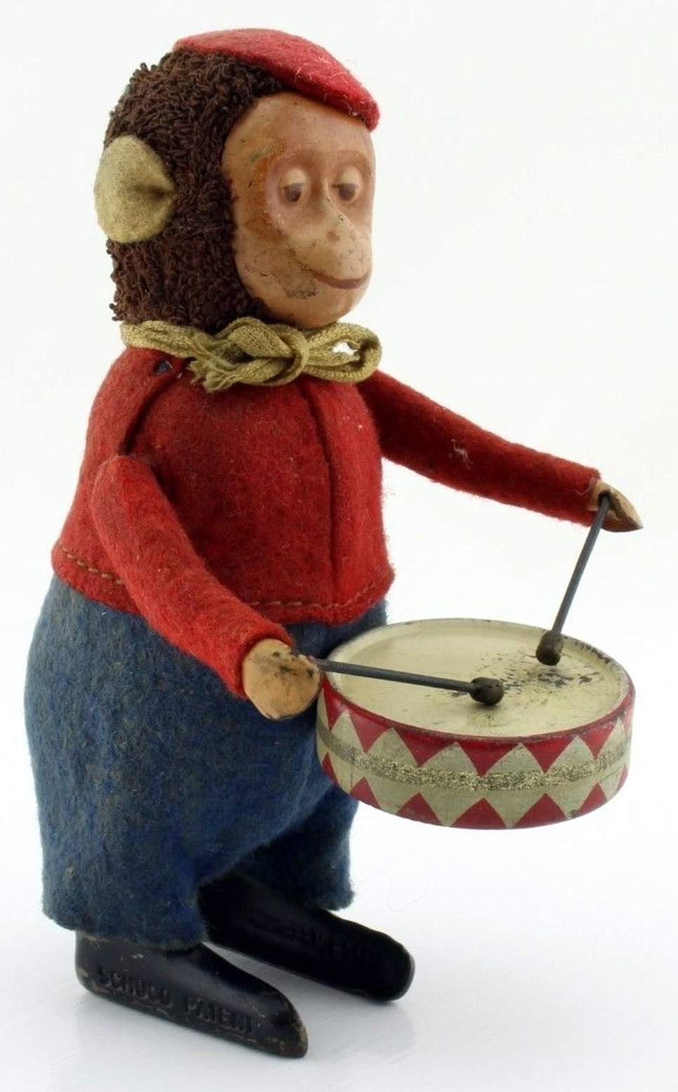 Drumming Monkey by Clockwork - The Old Robots Web Site