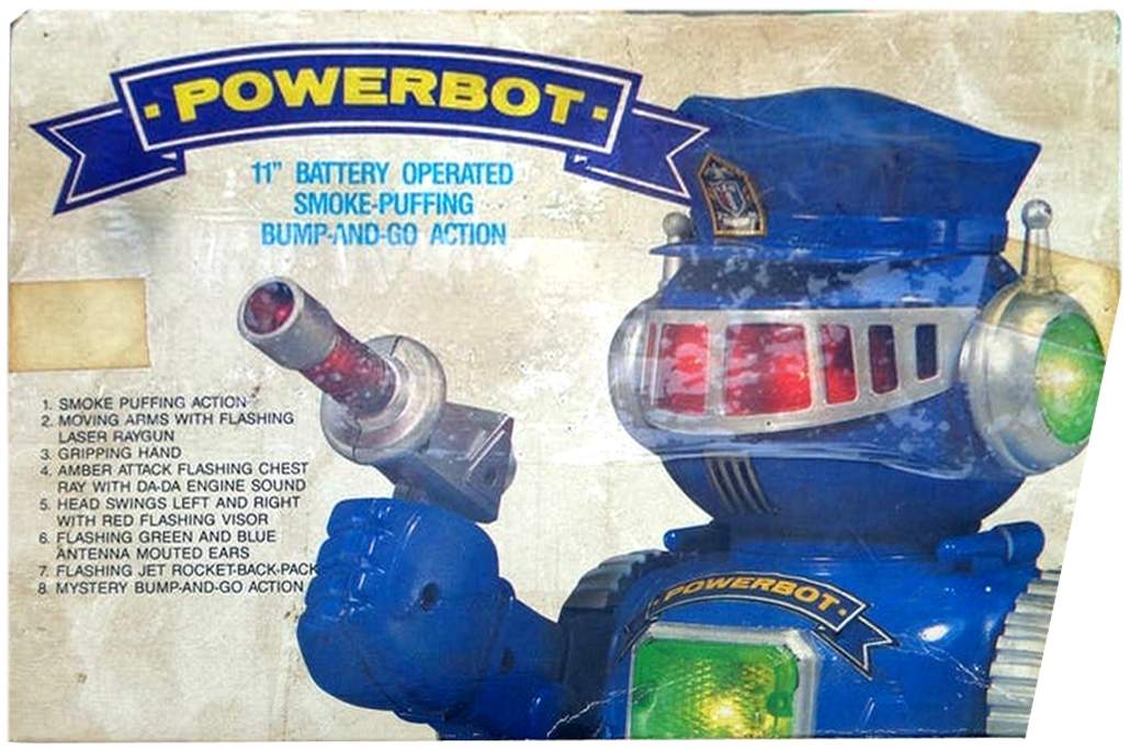 Powerbot Robot 3482 by Boy Toy The Old Robots  Site