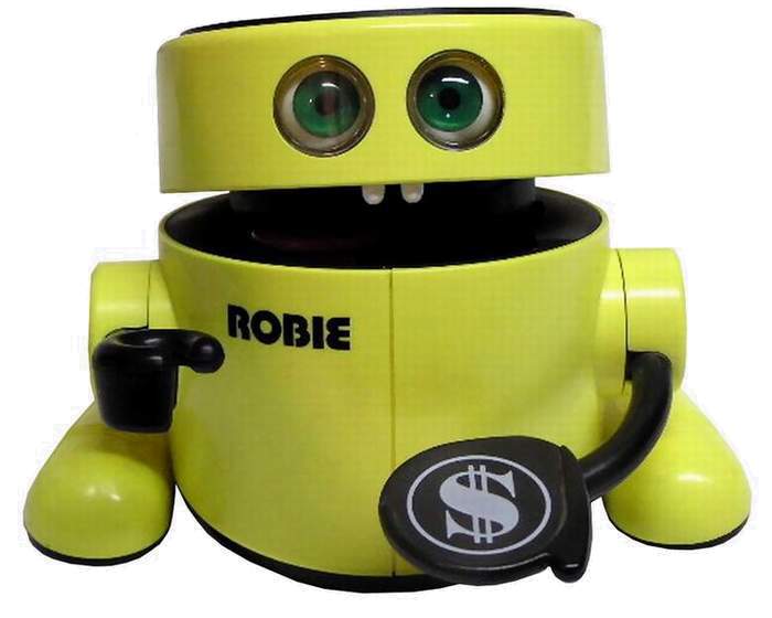Mr. Money / Robie Robot Bank The Old Robot's  Site