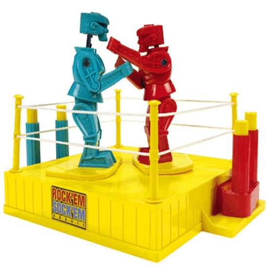 Rock ‘Em Sock ‘Em Robots by Marx The Old Robots Web Site
