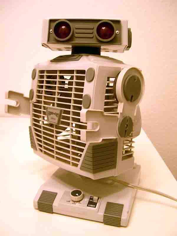 Robo the Fan by Robeson, by Air Ace, by Beauty The Old Robot's Web Site